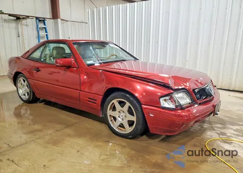 1997 Mercedes-Benz Sl 500 z USA, uszkodzony, nr VIN WDBFA67F7VF153563